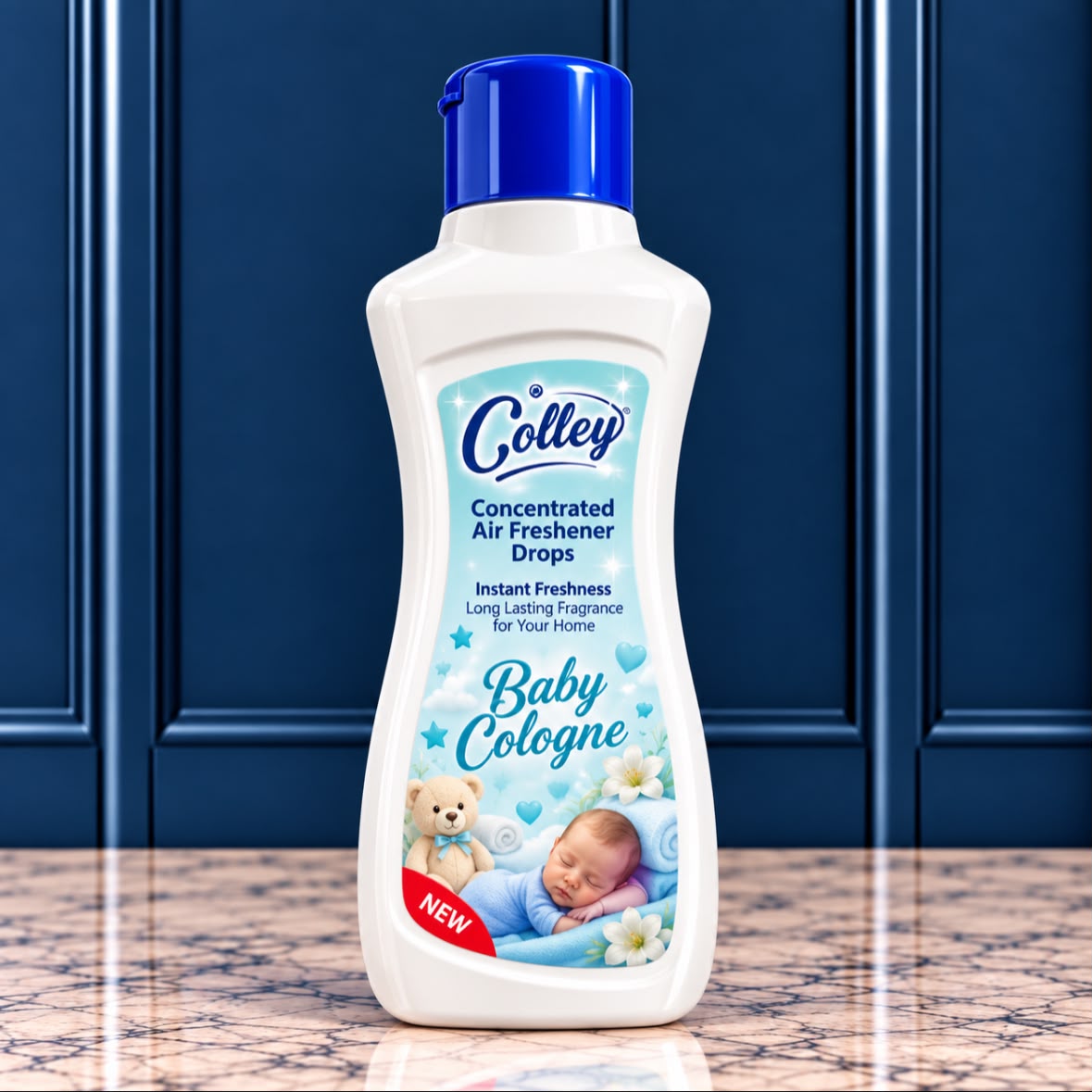Colley Concentrated Air Freshener Drops - Baby Cologne 200ml