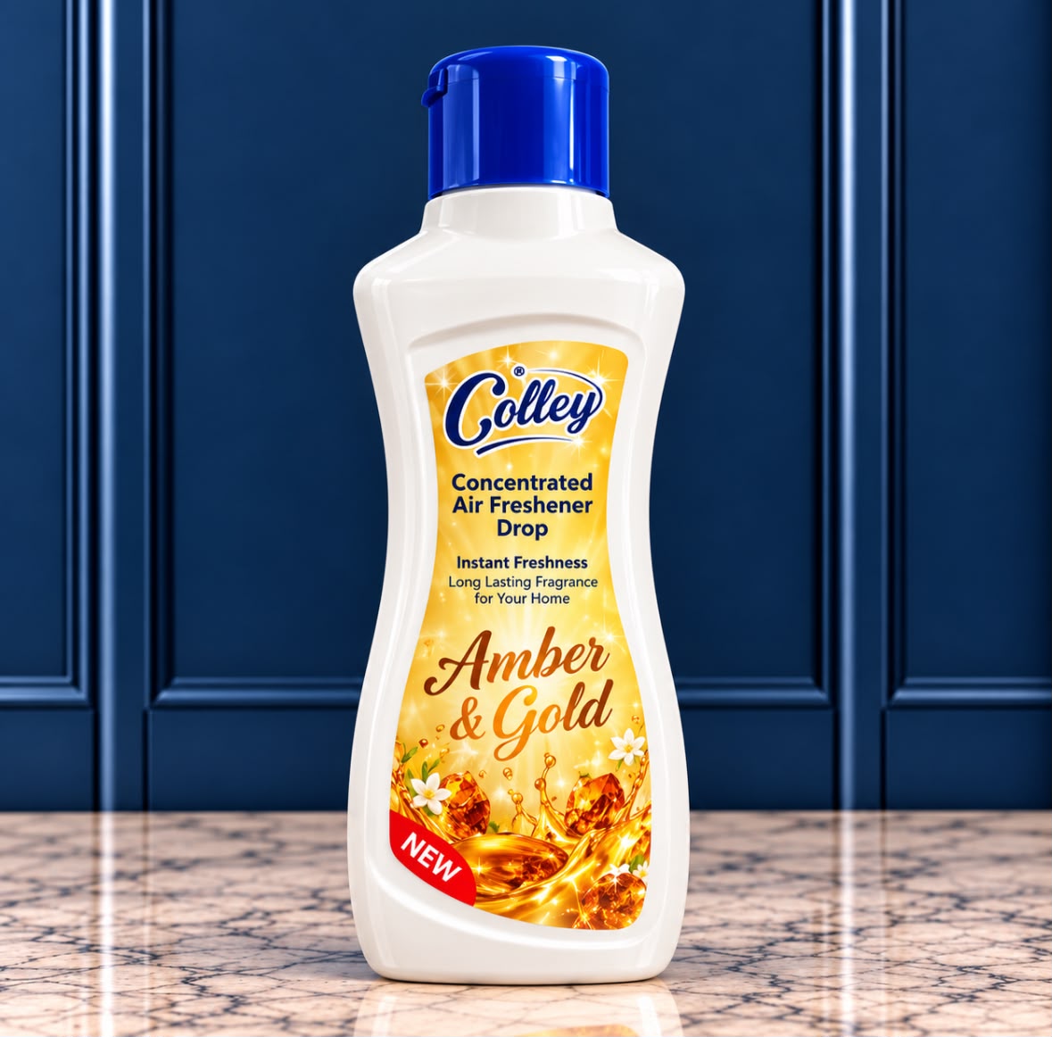 Colley Concentrated Air Freshener Drops - Amber & Gold 200ml